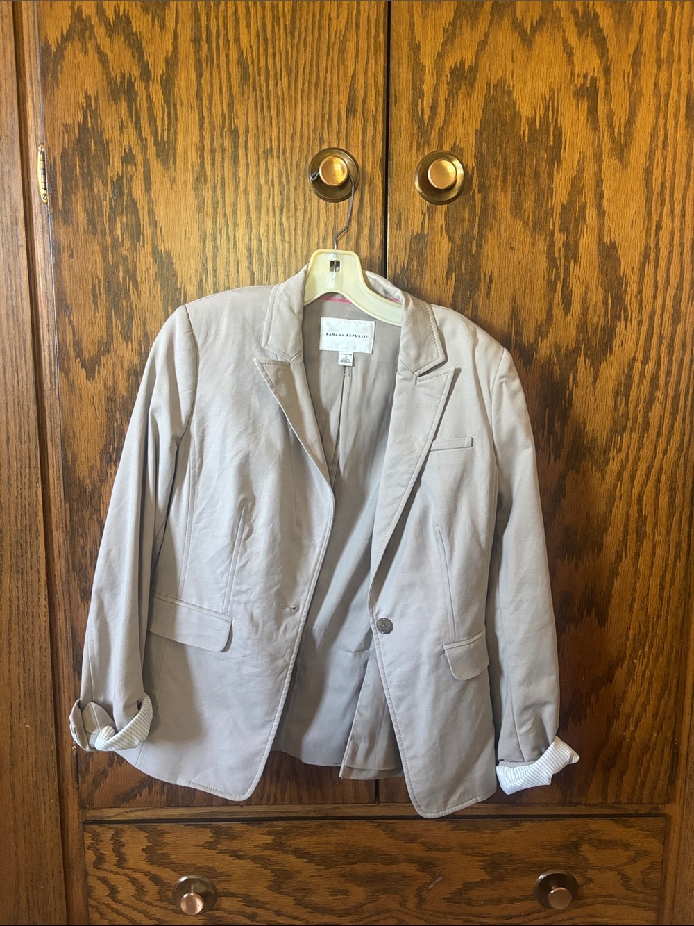 Banana Republic Men's Light Taupe Sport Coat